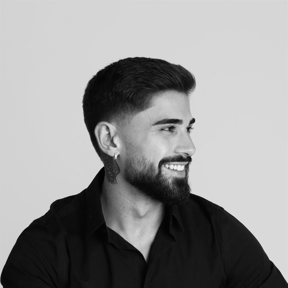 Erick Sampaio sorrindo